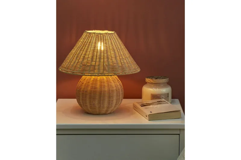 Gyarki Bordslampa 31 cm E27 - Naturlig - Belysning & el - Inomhusbelysning & lampor - Vardagsrumslampa