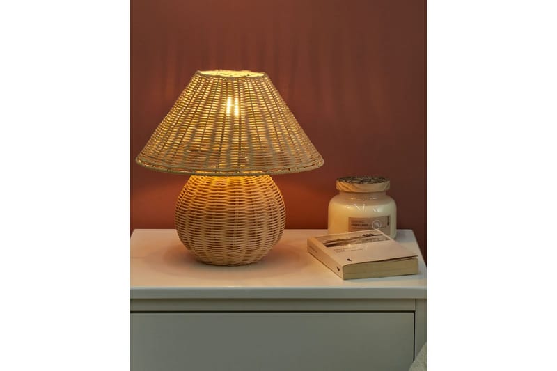 Gyarki Bordslampa 31 cm E27 - Naturlig - Belysning & el - Inomhusbelysning & lampor - Fönsterlampa - Fönsterlampa på fot
