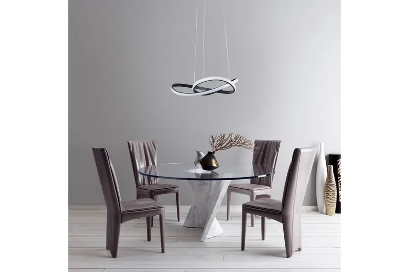 Course LED Taklampa mattsvart - Matt svart - Belysning & el - Inomhusbelysning & lampor - Taklampa & takbelysning - Pendellampor & hänglampor