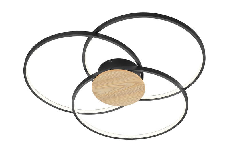 Sedona LED Plafond mattsvart/ trä - trä - Belysning & el - Inomhusbelysning & lampor - Kökslampa - Taklampa kök