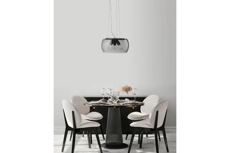 Valente Hänglampa 3xE27 Antracit - Antracit - Belysning & el - Inomhusbelysning & lampor - Taklampa & takbelysning - Pendellampor & hänglampor