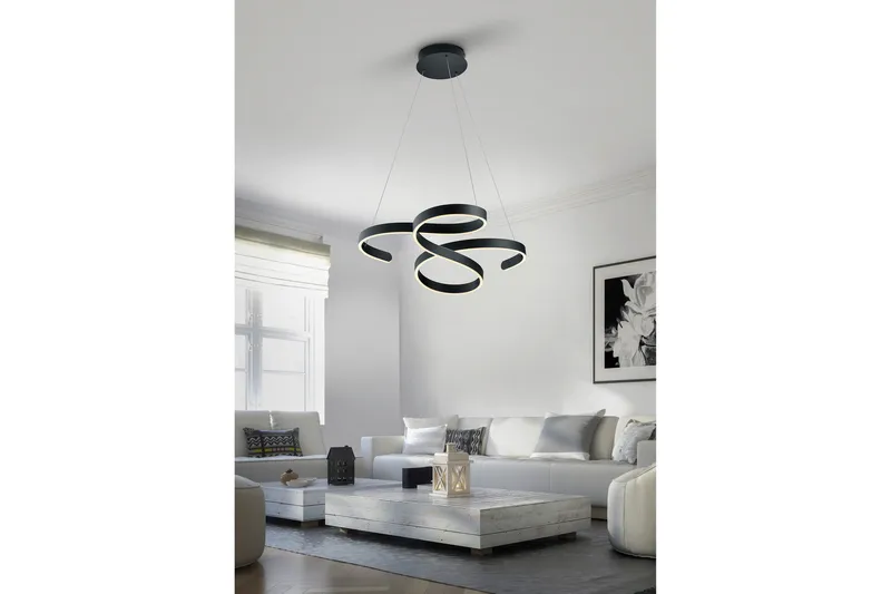 Francis Taklampa antracit - Antracit - Belysning & el - Inomhusbelysning & lampor - Taklampa & takbelysning - Pendellampor & hänglampor