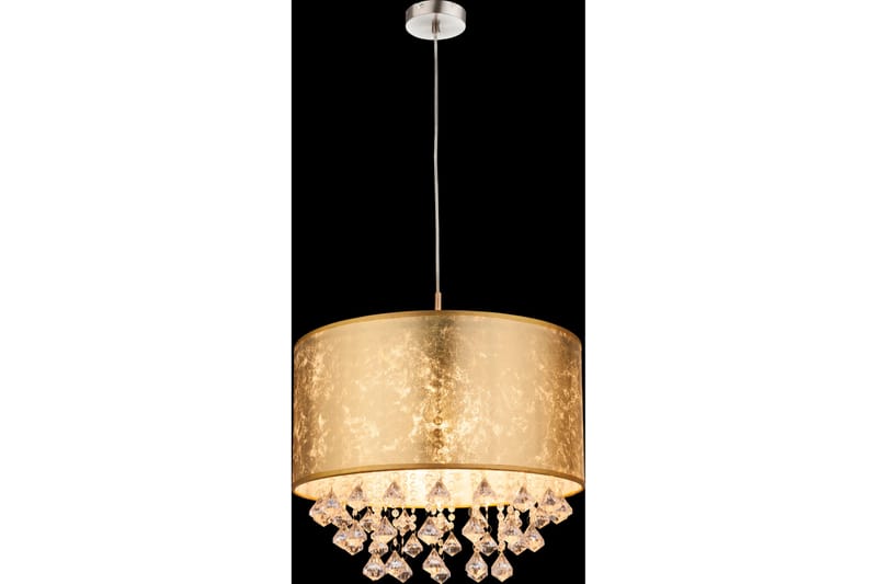 Amy Pendellampa med Prismor Mässing/Guld - Globo Lighting - Taklampa kök - Fönsterlampa hängande - Fönsterlampa - Pendellampor & hänglampor - Sovrumslampa - Vardagsrumslampa