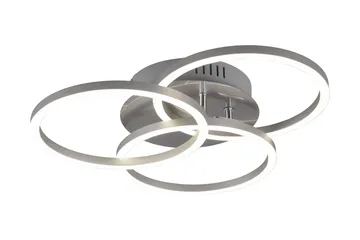 Circle LED Plafond borstad stål - Stål - Belysning & el - Inomhusbelysning & lampor - Kökslampa - Taklampa kök