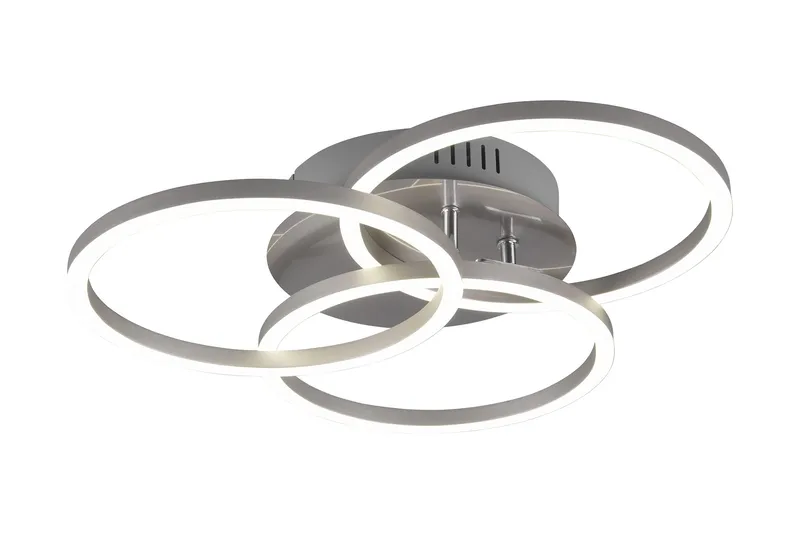 Circle LED Plafond borstad stål - Stål - Belysning & el - Inomhusbelysning & lampor - Kökslampa - Taklampa kök