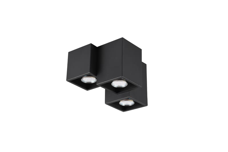 Fernando Plafond 3L  GU10 mattsvart - Matt svart - Belysning & el - Inomhusbelysning & lampor - Kökslampa - Taklampa kök