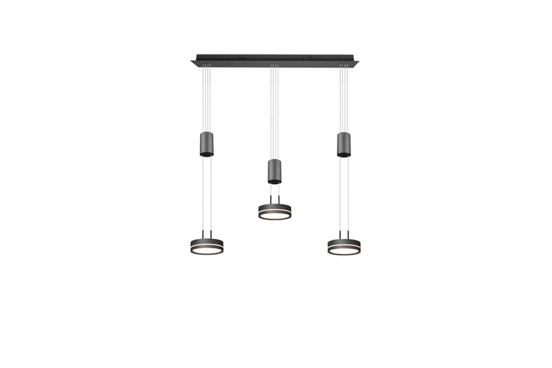 Franklin LED Taklampa 3L antracit - Antracit - Belysning & el - Inomhusbelysning & lampor - Kökslampa - Taklampa kök