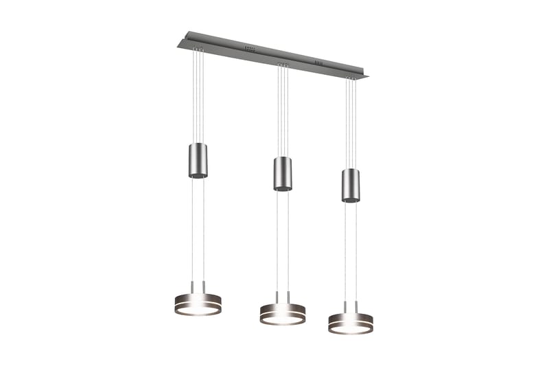 Franklin LED Taklampa 3L borstad stål - Borstad stål - Belysning & el - Inomhusbelysning & lampor - Kökslampa - Taklampa kök