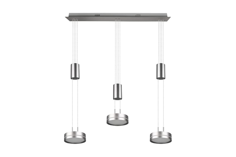 Franklin LED Taklampa 3L borstad stål - Borstad stål - Belysning & el - Inomhusbelysning & lampor - Kökslampa - Taklampa kök