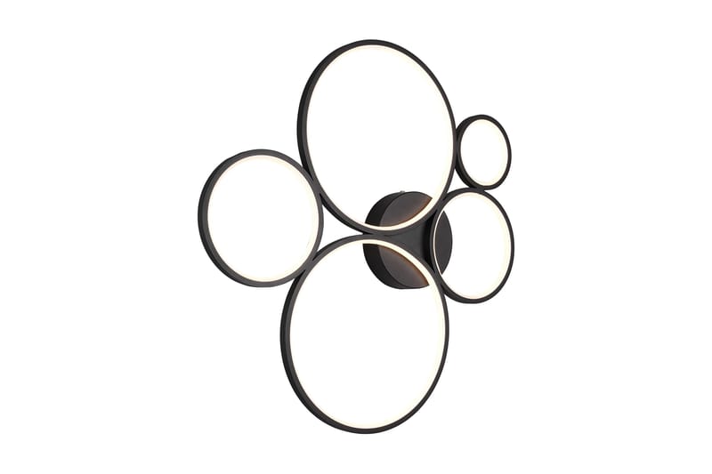 Rondo LED Plafond mattsvart 5L - Matt svart - Belysning & el - Inomhusbelysning & lampor - Kökslampa - Taklampa kök