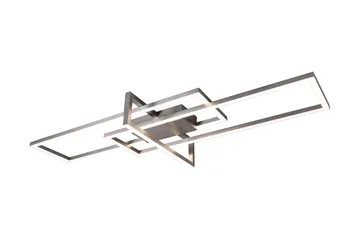 Salinas LED Plafond borstad stål - Borstad stål - Belysning & el - Inomhusbelysning & lampor - Kökslampa - Taklampa kök