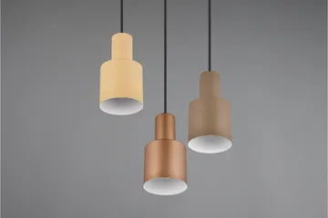 Agudo Taklampa 3L E27 flerfärgad - Flerfärgad - Belysning & el - Inomhusbelysning & lampor - Kökslampa - Taklampa kök