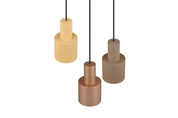 Agudo Taklampa 3L E27 flerfärgad - Flerfärgad - Belysning & el - Inomhusbelysning & lampor - Kökslampa - Taklampa kök