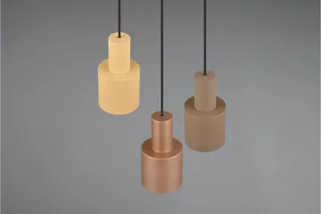 Agudo Taklampa 3L E27 flerfärgad - Flerfärgad - Belysning & el - Inomhusbelysning & lampor - Kökslampa - Taklampa kök