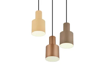 Agudo Taklampa 3L E27 flerfärgad - Flerfärgad - Belysning & el - Inomhusbelysning & lampor - Kökslampa - Taklampa kök