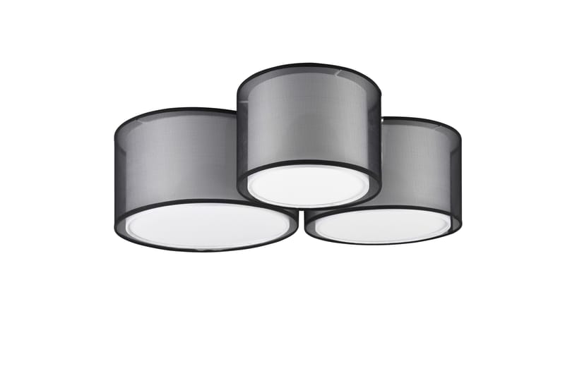 Burton Plafond 3L E27 mattsvart - Matt svart - Belysning & el - Inomhusbelysning & lampor - Kökslampa - Taklampa kök