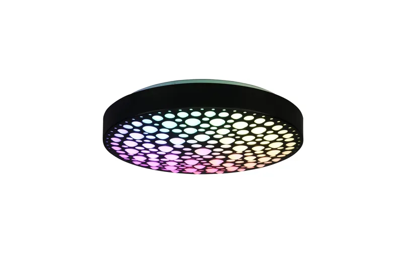 Chizu LED Plafond svart RGB, Svart