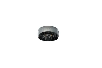 Crystel Plafond 35 cm 3xE14 krom/ rökglas - Krom/Rökglas - Belysning & el - Inomhusbelysning & lampor - Kökslampa - Taklampa kök