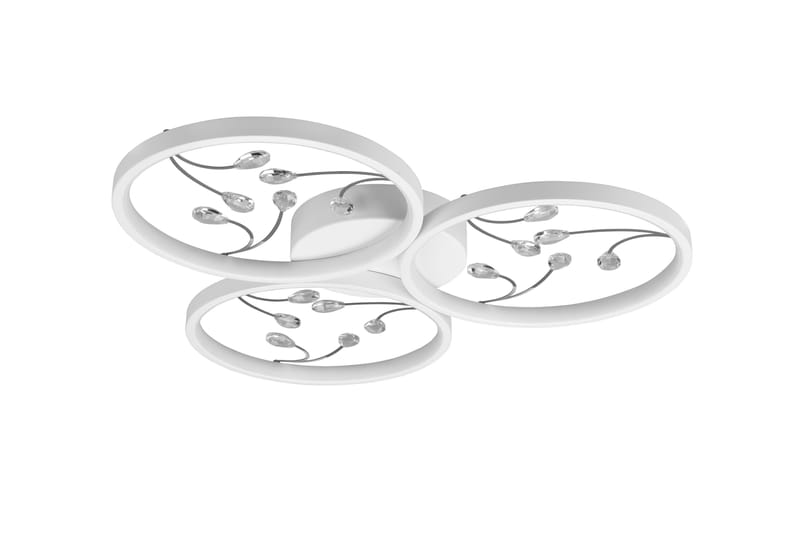 Groovy LED Plafond 3L mattvit/ krom - Matt vit/Krom - Belysning & el - Inomhusbelysning & lampor - Kökslampa - Taklampa kök