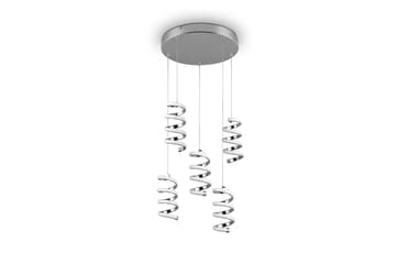 Laola LED Taklampa 5L krom 4000K - Krom - Belysning & el - Inomhusbelysning & lampor - Kökslampa - Taklampa kök
