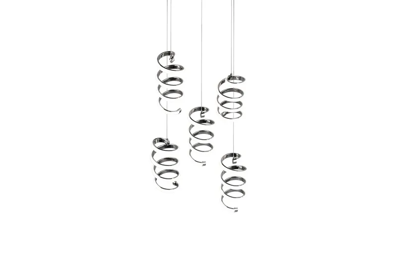 Laola LED Taklampa 5L krom 4000K - Krom - Belysning & el - Inomhusbelysning & lampor - Kökslampa - Taklampa kök