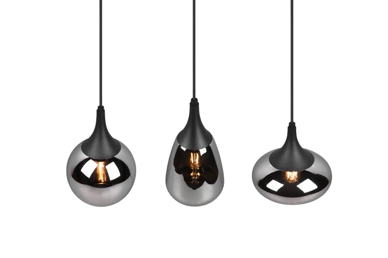Lumina Taklampa 3L E14 mattsvart - Matt svart - Belysning & el - Inomhusbelysning & lampor - Kökslampa - Taklampa kök