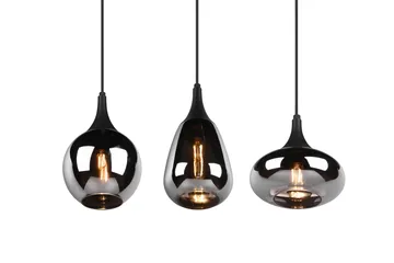 Lumina Taklampa 3L E14 mattsvart - Matt svart - Belysning & el - Inomhusbelysning & lampor - Kökslampa - Taklampa kök