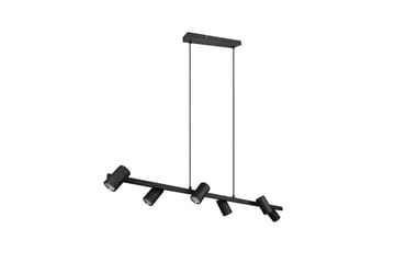 Marley Taklampa 115cm 6L 6xGU10 mattsvart - Matt svart - Belysning & el - Inomhusbelysning & lampor - Kökslampa - Taklampa kök