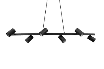 Marley Taklampa 115cm 6L 6xGU10 mattsvart - Matt svart - Belysning & el - Inomhusbelysning & lampor - Kökslampa - Taklampa kök