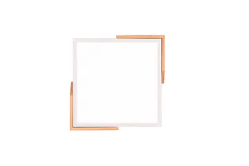 Meta LED Plafond mattvit/ trä - Matt vit/Trä - Belysning & el - Inomhusbelysning & lampor - Kökslampa - Taklampa kök