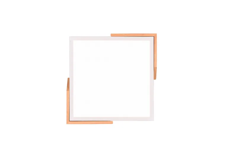 Meta LED Plafond mattvit/ trä - Matt vit/Trä - Belysning & el - Inomhusbelysning & lampor - Kökslampa - Taklampa kök