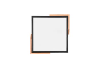 Meta LED Plafond mattsvart/ trä - Matt svart/Trä - Belysning & el - Inomhusbelysning & lampor - Kökslampa - Taklampa kök