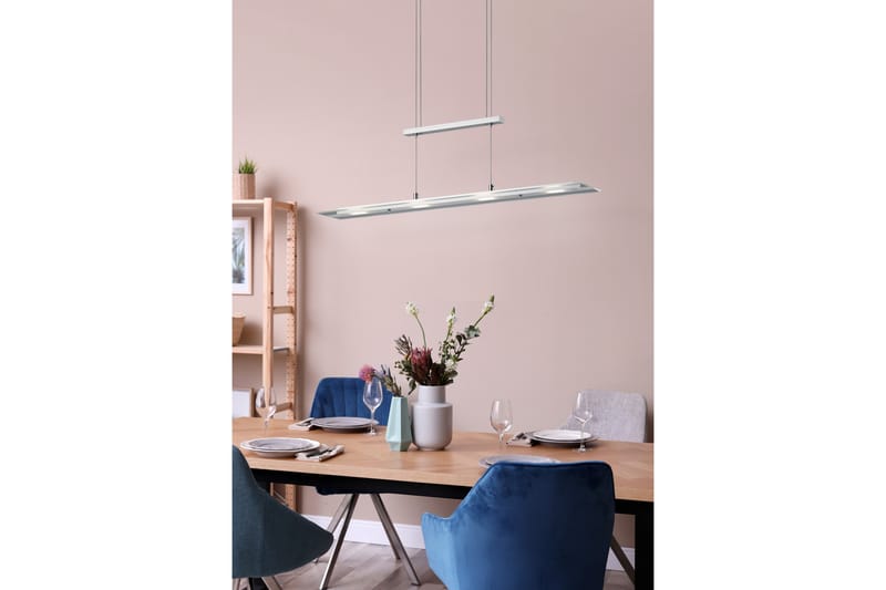 Milos LED Taklampa borstad stål - Borstad stål - Belysning & el - Inomhusbelysning & lampor - Kökslampa - Taklampa kök