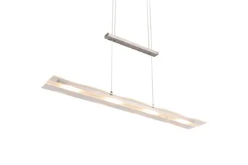 Milos LED Taklampa borstad stål - Borstad stål - Belysning & el - Inomhusbelysning & lampor - Kökslampa - Taklampa kök
