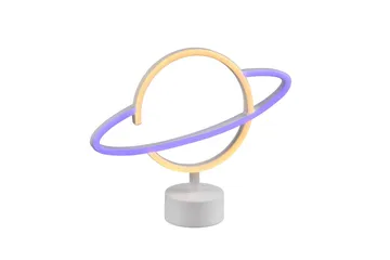Planet LED Bordslampa vit - Vit - Belysning & el - Inomhusbelysning & lampor - Barnlampor - Bordslampa barn & skrivbordslampa barn