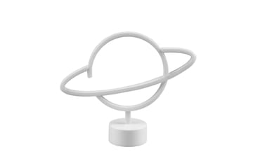 Planet LED Bordslampa vit - Vit - Belysning & el - Inomhusbelysning & lampor - Barnlampor - Bordslampa barn & skrivbordslampa barn