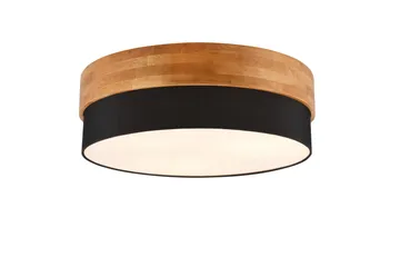 Seasons Plafond 50 cm E14 svart/ trä - Svart/Trä - Belysning & el - Inomhusbelysning & lampor - Kökslampa - Taklampa kök