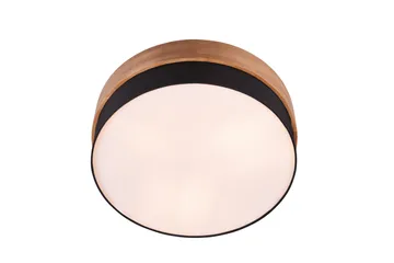 Seasons Plafond 50 cm E14 svart/ trä - Svart/Trä - Belysning & el - Inomhusbelysning & lampor - Kökslampa - Taklampa kök
