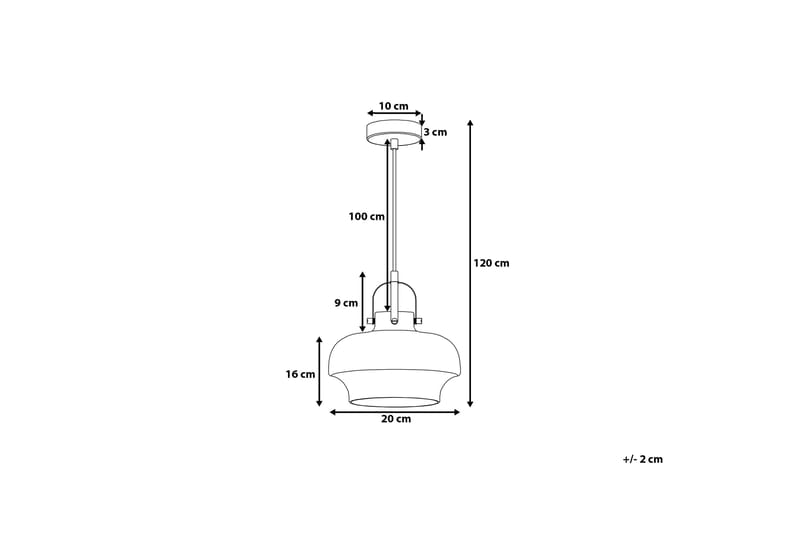 Wiltz Taklampa 20 cm - Grå - Taklampa kök - Fönsterlampa hängande - Fönsterlampa - Pendellampor & hänglampor - Sovrumslampa - Vardagsrumslampa