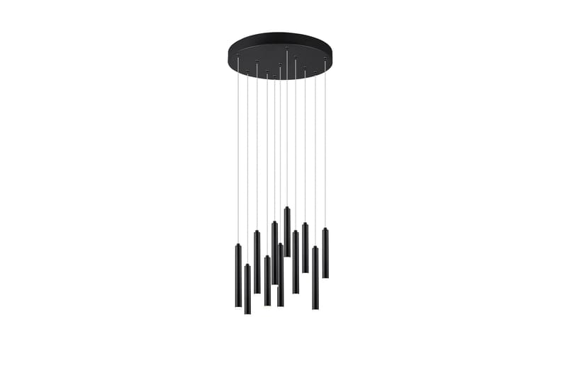 Tubular LED Taklampa 40cm mattsvart - Matt svart - Belysning & el - Inomhusbelysning & lampor - Kökslampa - Taklampa kök