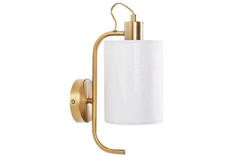 Kallisti Vägglampa E27, Koppar/Vit