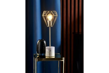 Kasik Bordslampa 49 cm E27 - Mässing/Vit - Belysning & el - Inomhusbelysning & lampor - Bordslampor