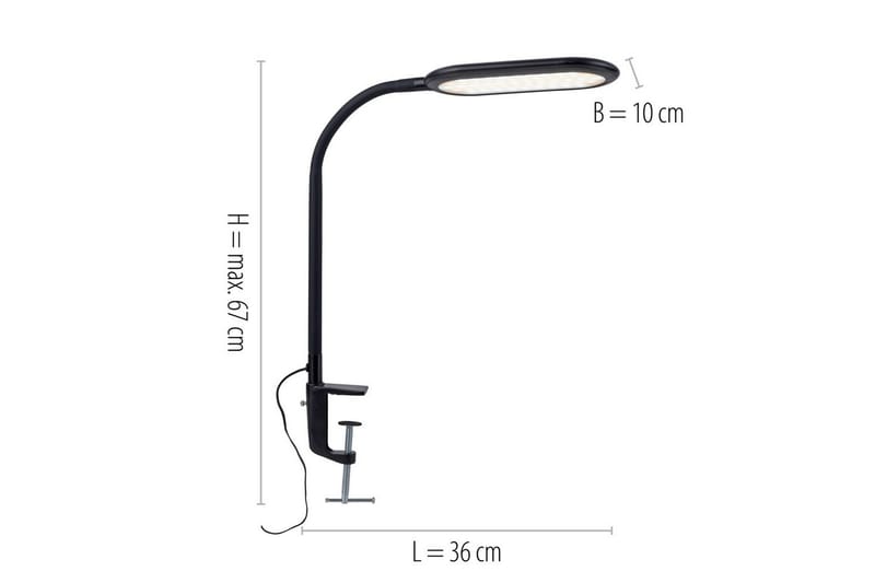 Kelly Just Light - Black - Belysning & el - Inomhusbelysning & lampor - Läslampa