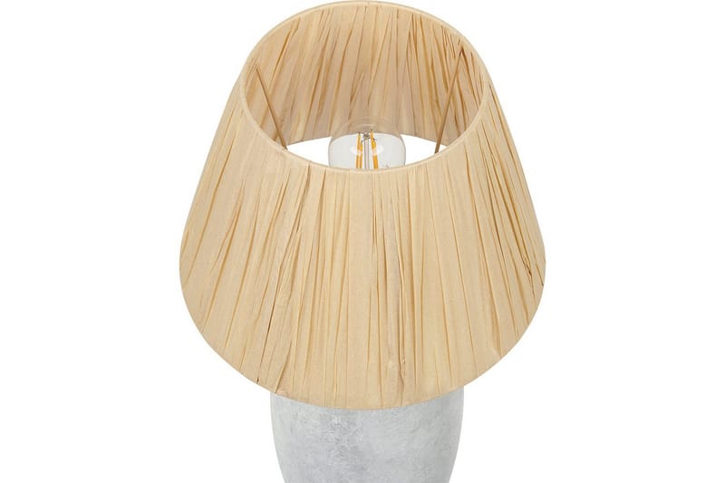 Kivlak Bordslampa 56 cm E27 - Grå/Natur - Belysning & el - Inomhusbelysning & lampor - Fönsterlampa - Fönsterlampa på fot