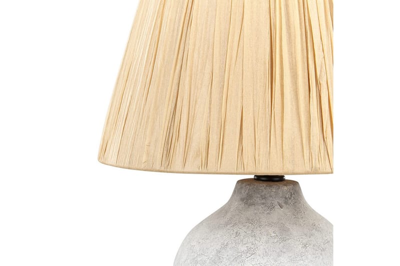Kivlak Bordslampa 56 cm E27 - Grå/Natur - Belysning & el - Inomhusbelysning & lampor - Fönsterlampa - Fönsterlampa på fot