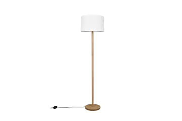 Korba Golvlampa E27 vit - Vit - Belysning & el - Inomhusbelysning & lampor - Sovrumslampa