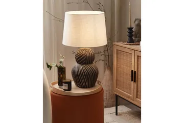 Korska Bordslampa 63 cm E27 - Svart/Vit - Belysning & el - Inomhusbelysning & lampor - Bordslampor