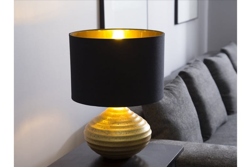 Kuban Bordslampa 32 cm - Guld - Sovrumslampa - Bordslampor