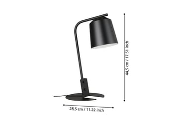Bordslampa Eglo Oneda - Svart/Vit - Belysning & el - Inomhusbelysning & lampor - Bordslampor - Skrivbordslampa