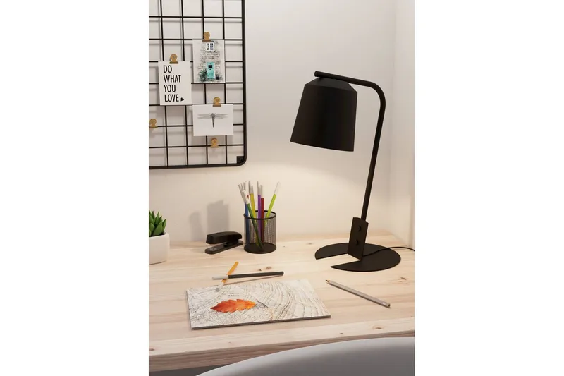 Bordslampa Eglo Oneda - Svart/Vit - Belysning & el - Inomhusbelysning & lampor - Bordslampor - Skrivbordslampa